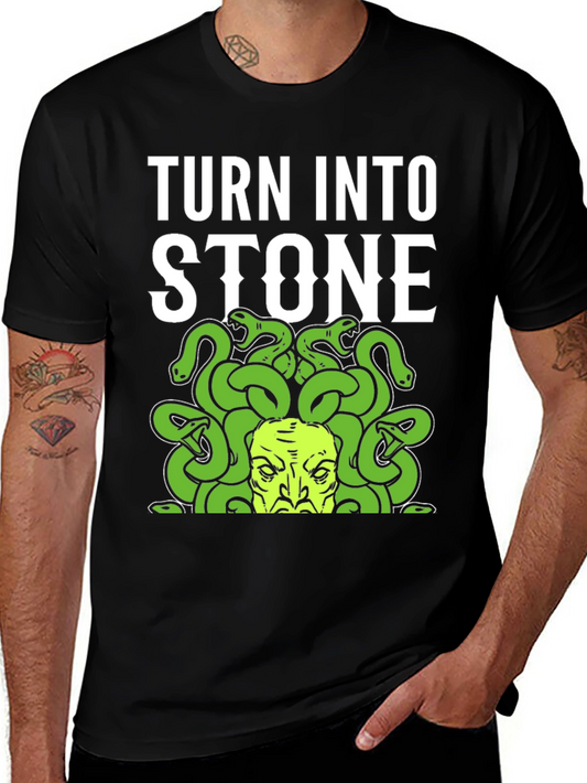 Turn Into Stone Medusa T-Shirt