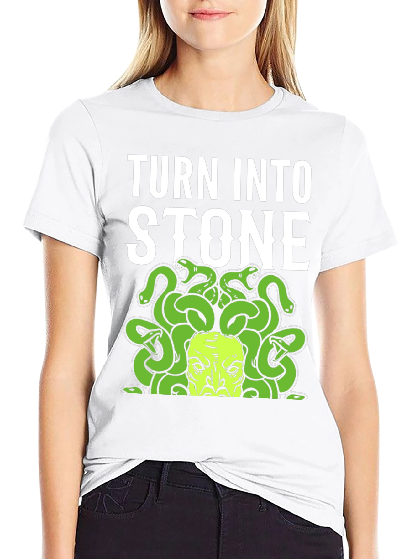 Turn Into Stone Medusa T-Shirt