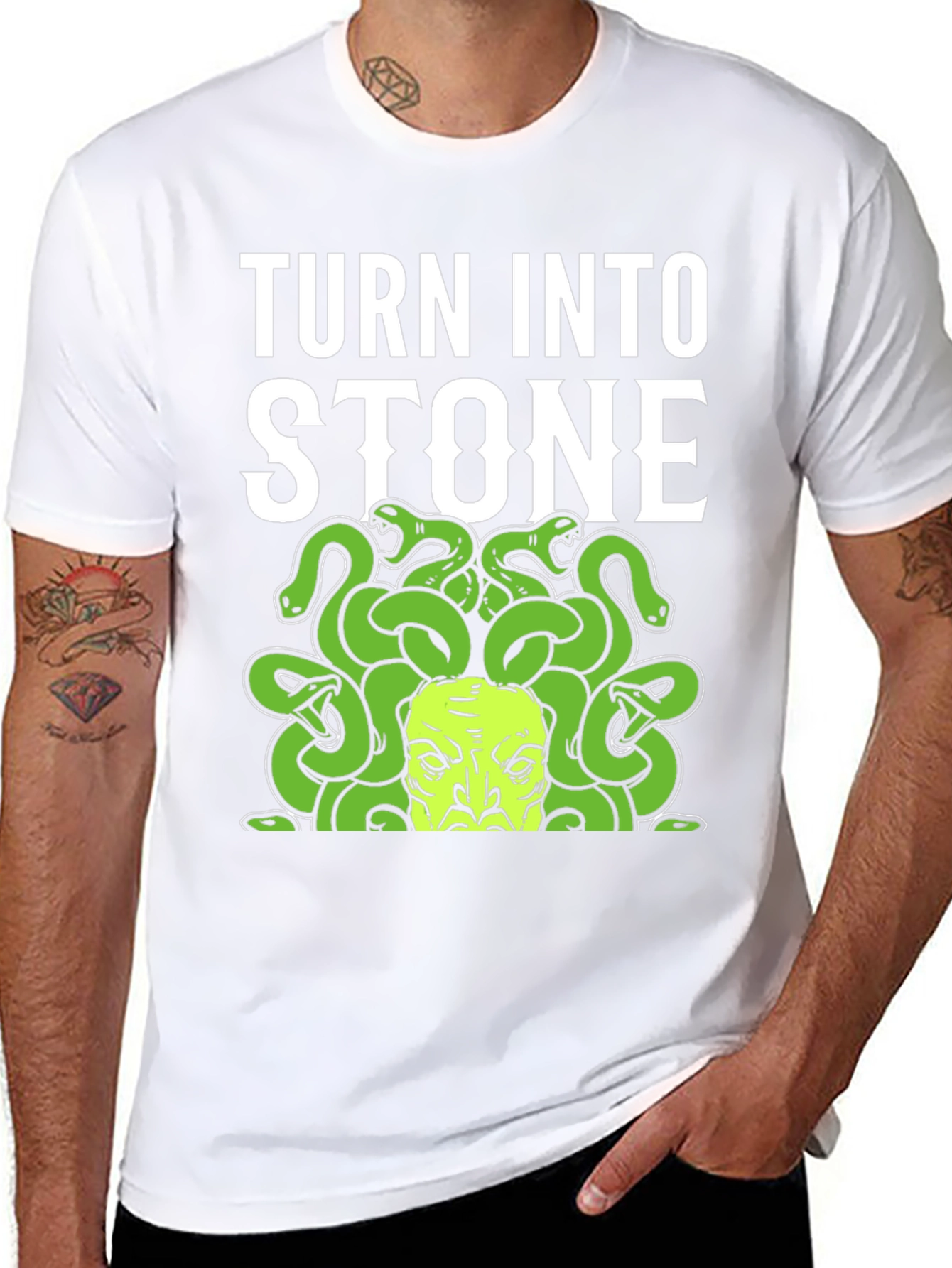 Turn Into Stone Medusa T-Shirt