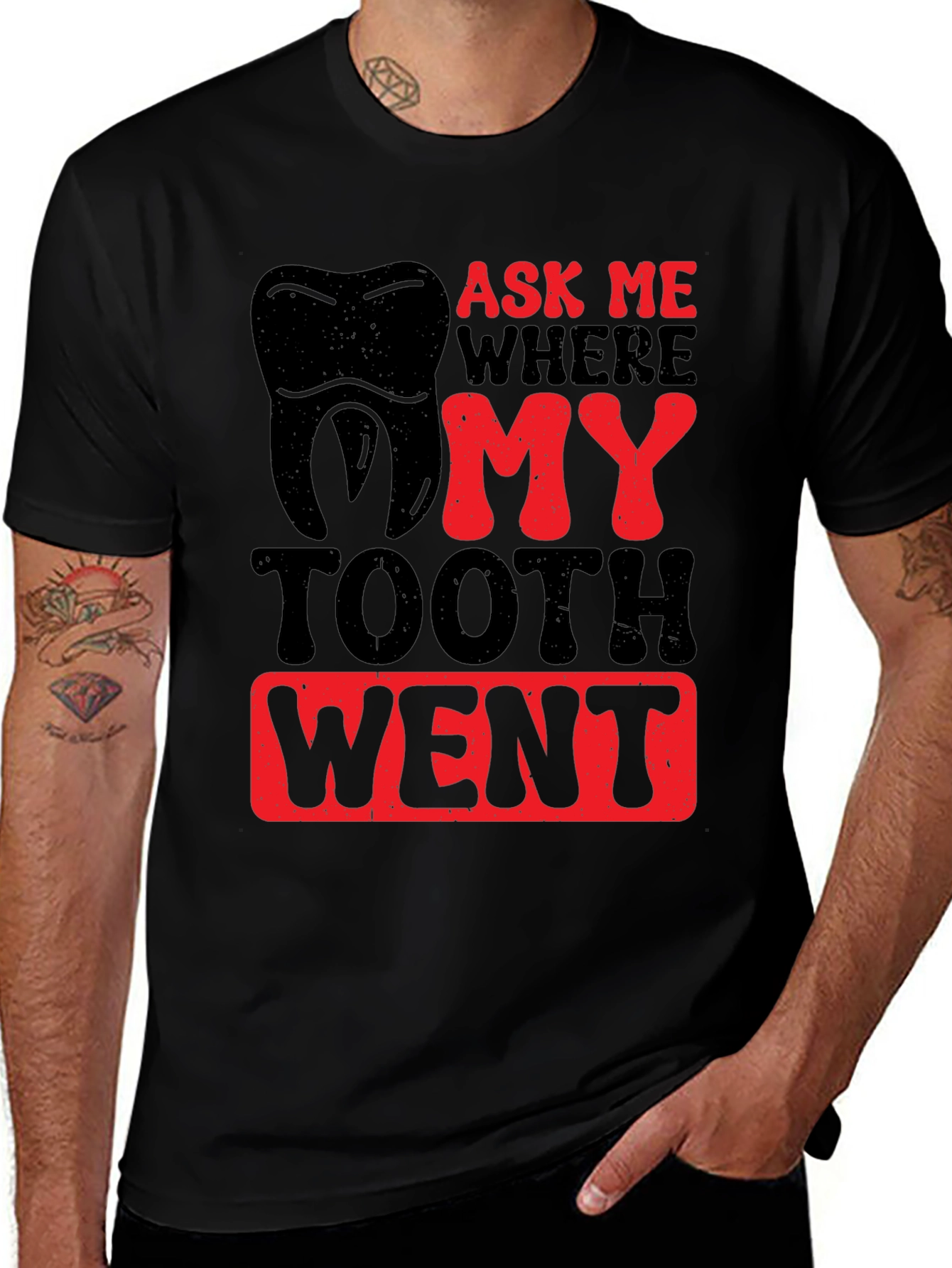 Ask Me Where My Tooth Went T-Shirt