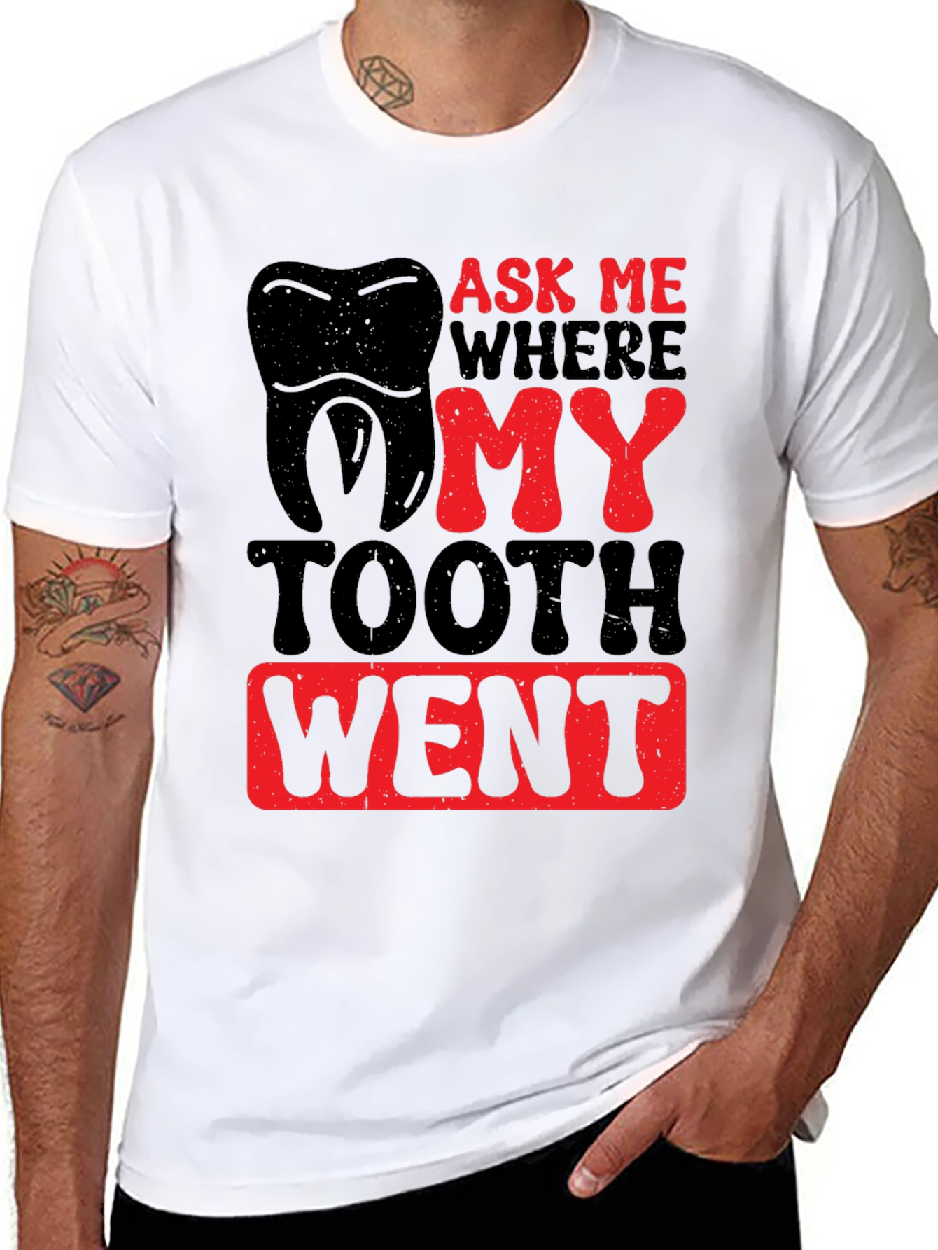 Ask Me Where My Tooth Went T-Shirt