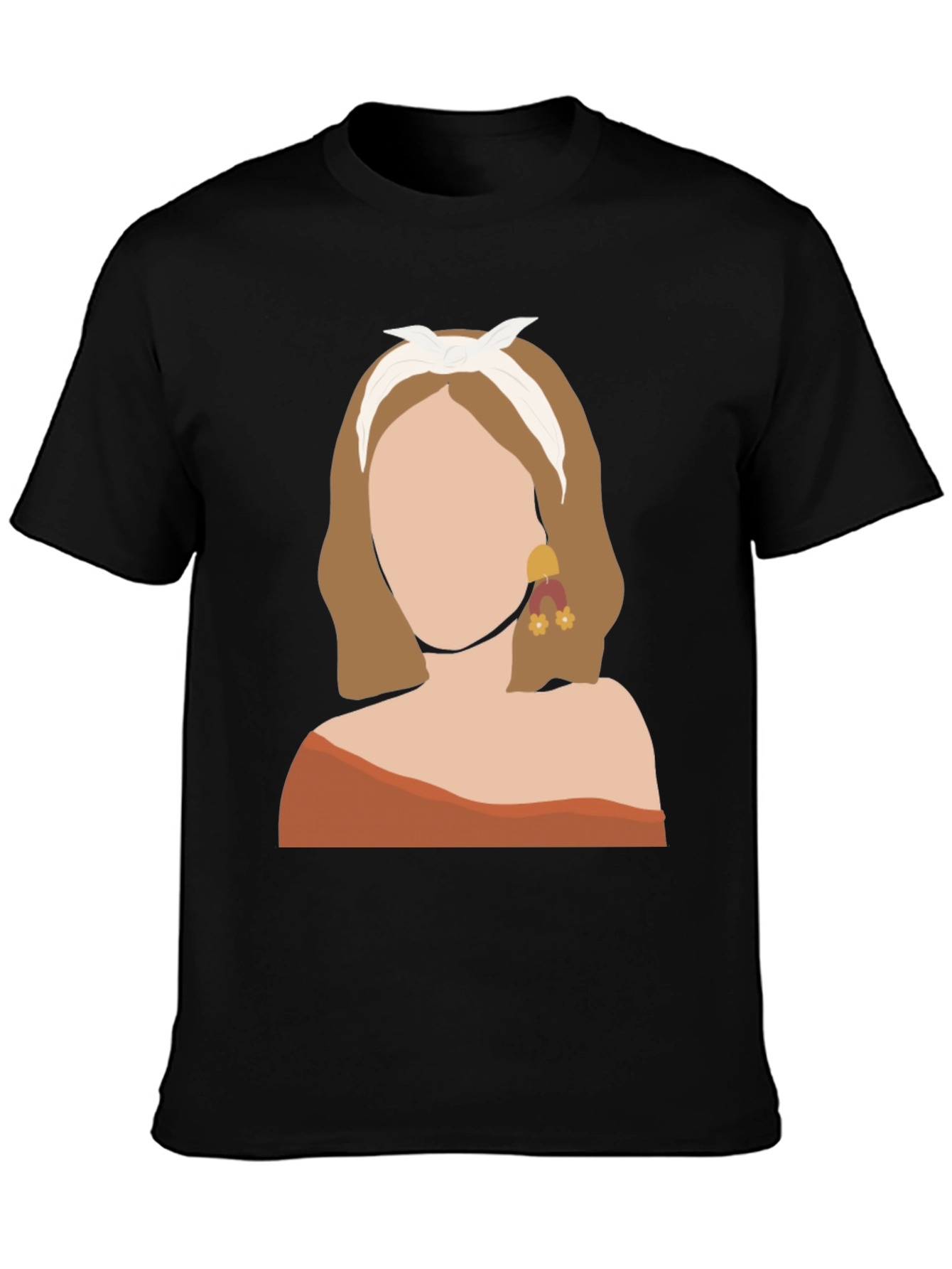 Abstract Woman Graphic Tee