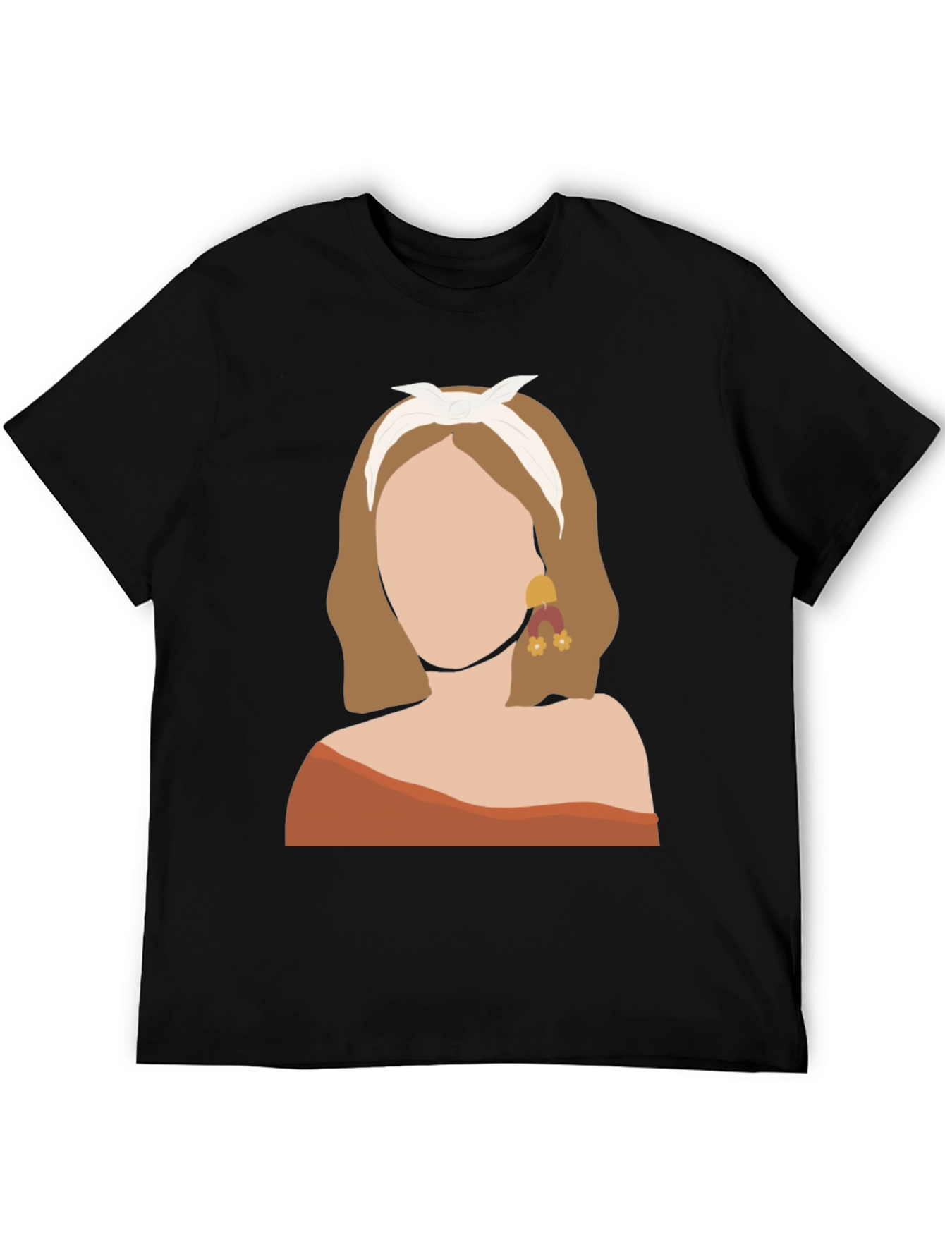 Abstract Woman Graphic Tee