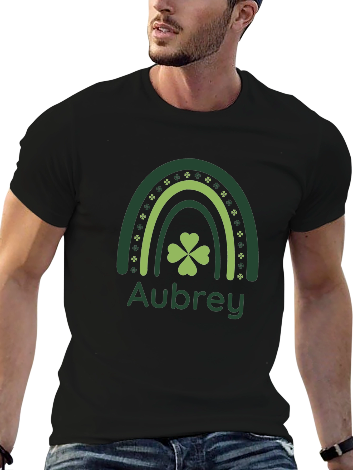 St. Patricks Day Aubrey Rainbow T-Shirt