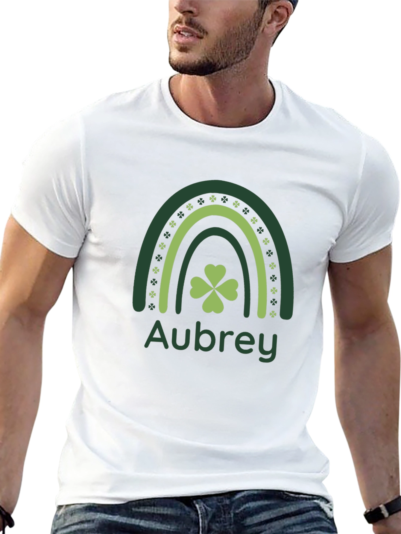 St. Patricks Day Aubrey Rainbow T-Shirt