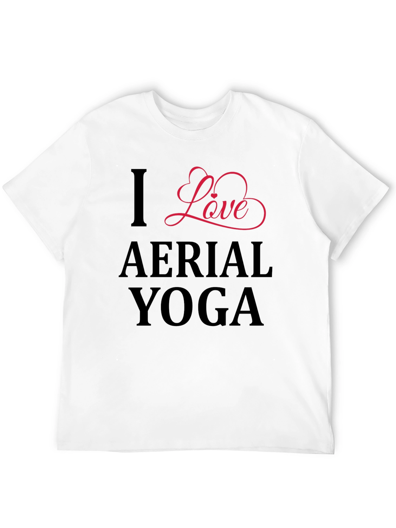 I Love Aerial Yoga Graphic Tee