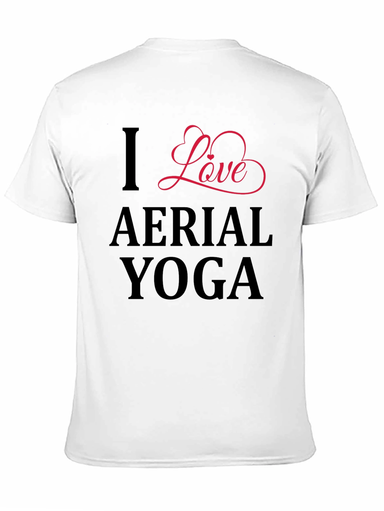 I Love Aerial Yoga Graphic Tee