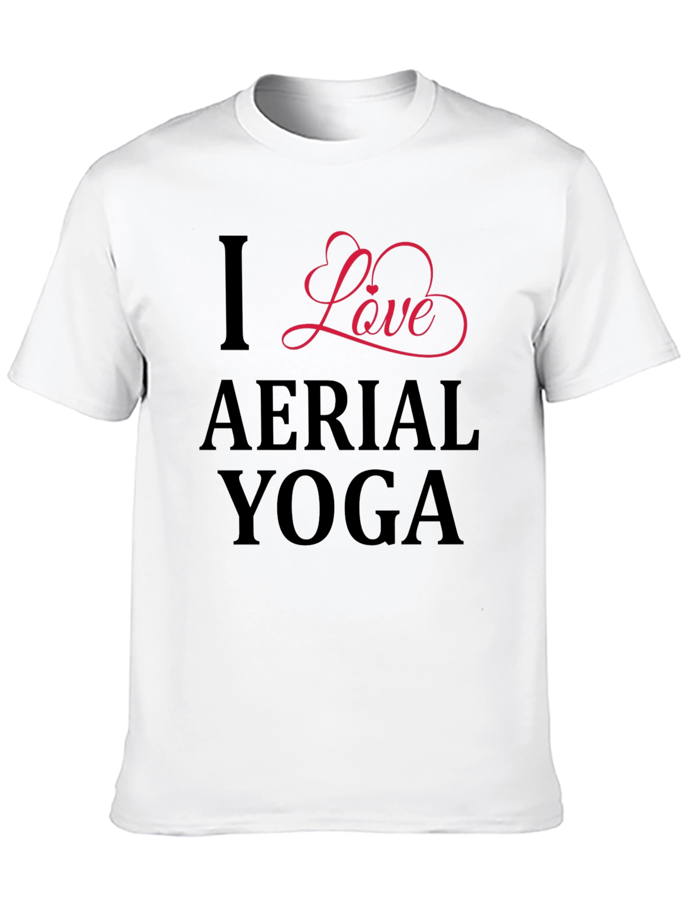 I Love Aerial Yoga Graphic Tee