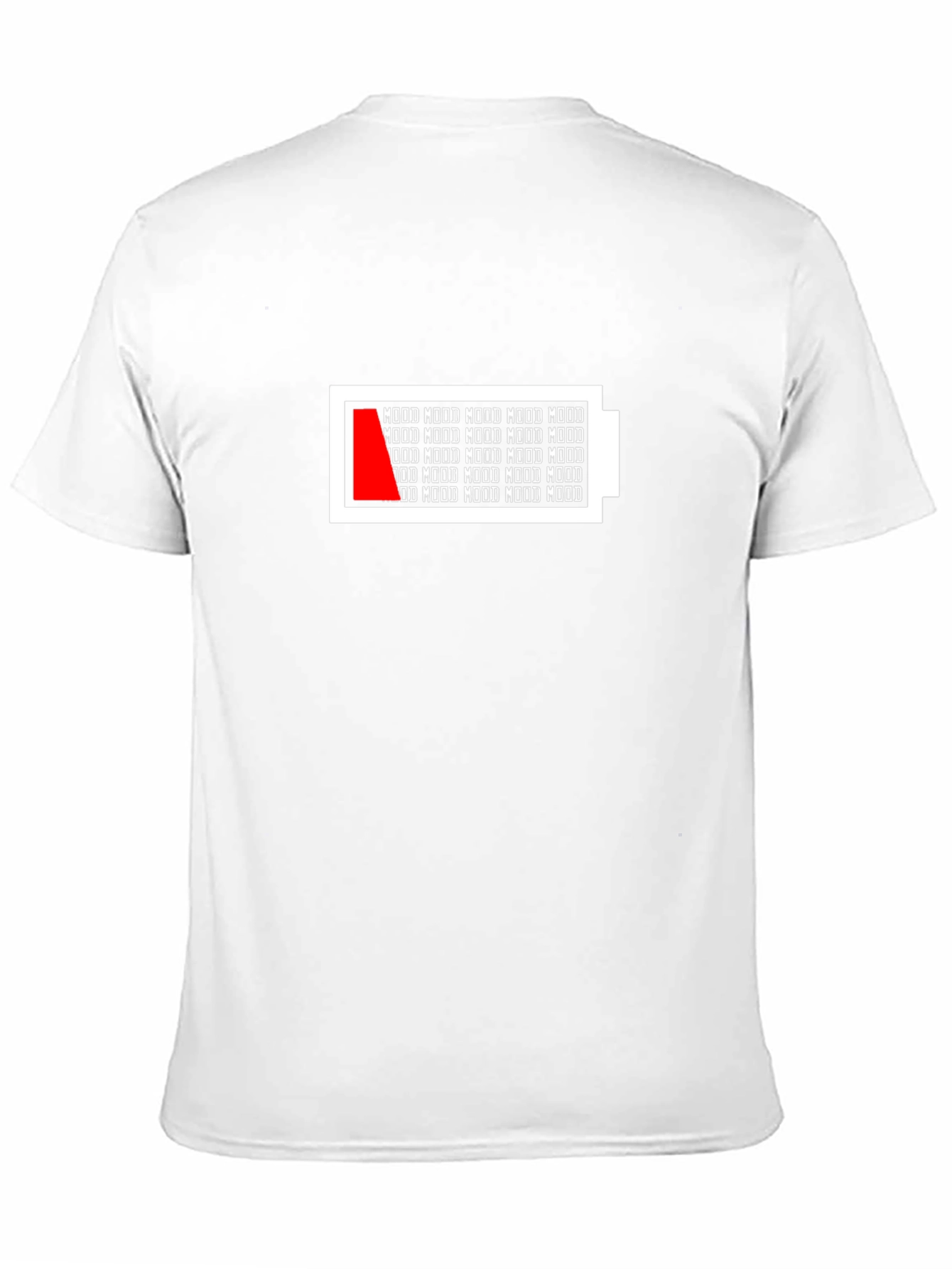 Mood Battery Level T-Shirt - Black