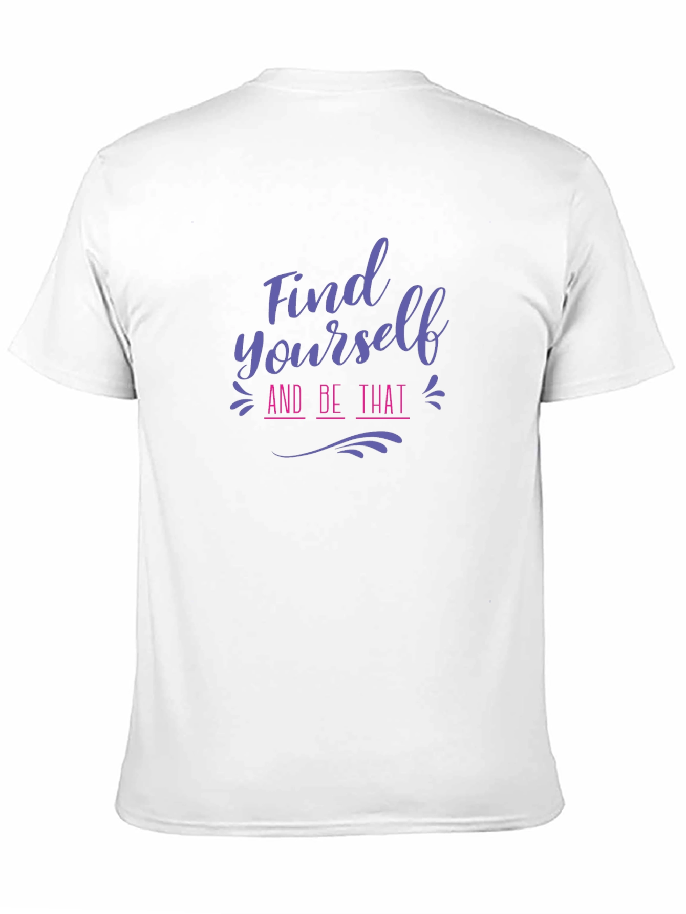 Find Yourself Graphic Tee - Inspiring Black T-Shirt