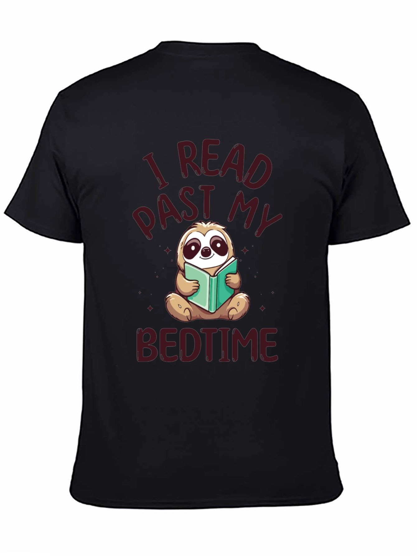 I Read Past My Bedtime Sloth T-Shirt