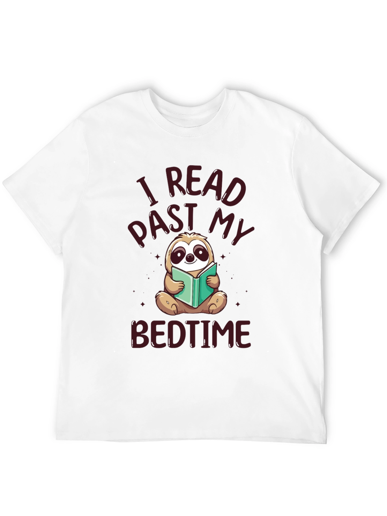 I Read Past My Bedtime Sloth T-Shirt