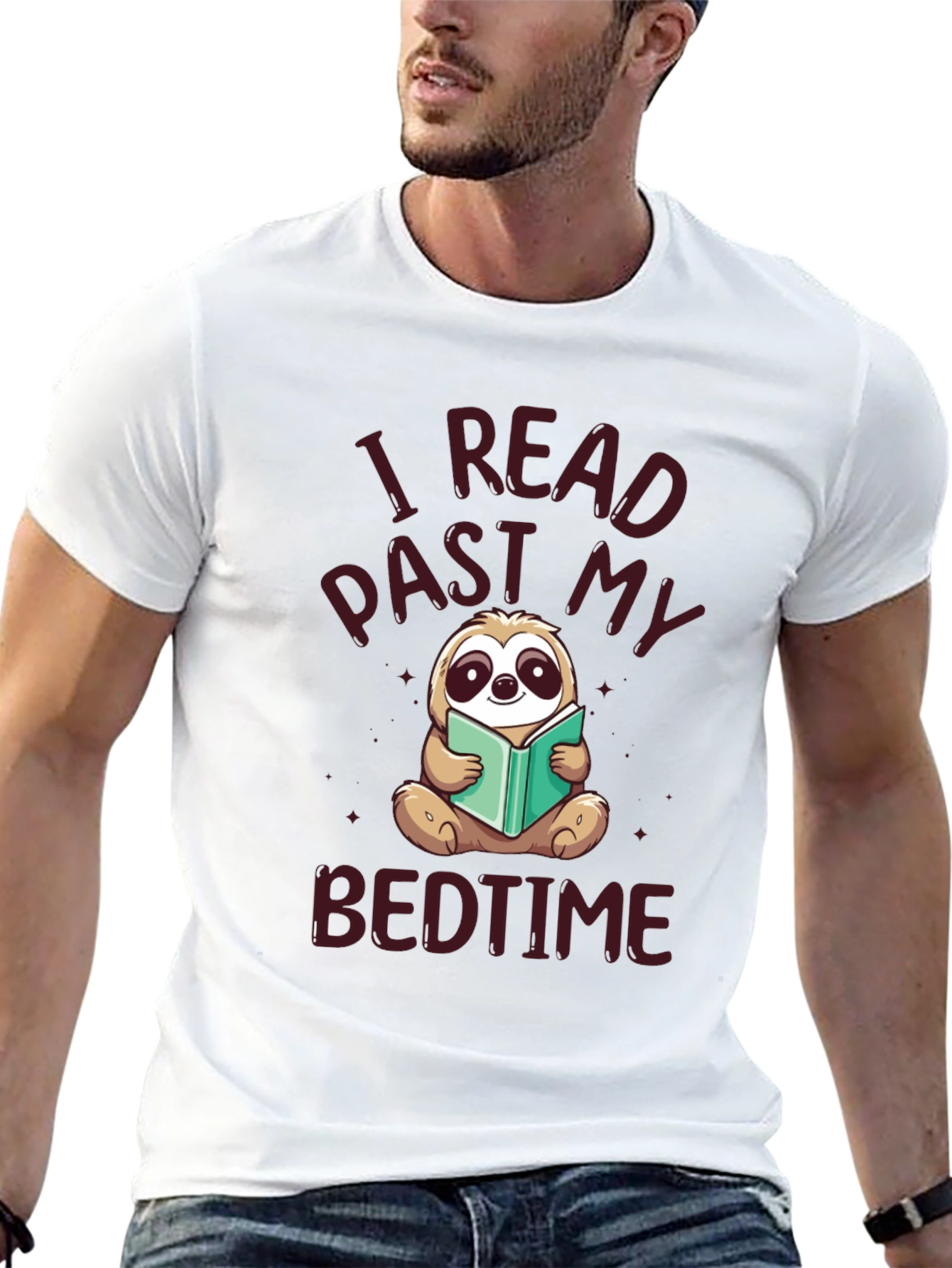 I Read Past My Bedtime Sloth T-Shirt