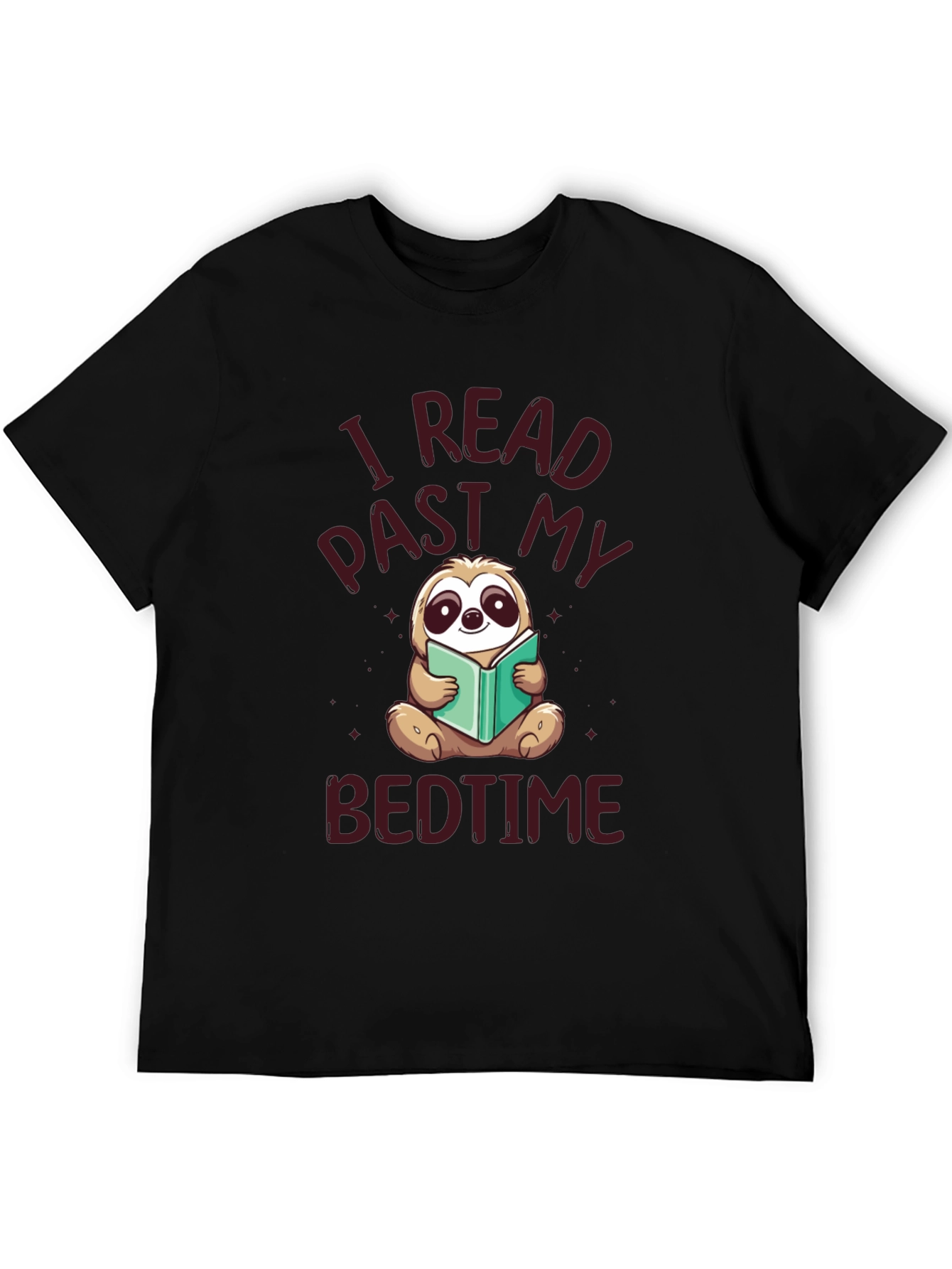 I Read Past My Bedtime Sloth T-Shirt