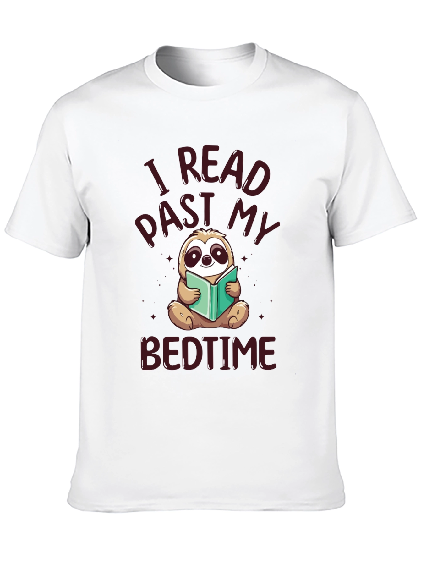 I Read Past My Bedtime Sloth T-Shirt