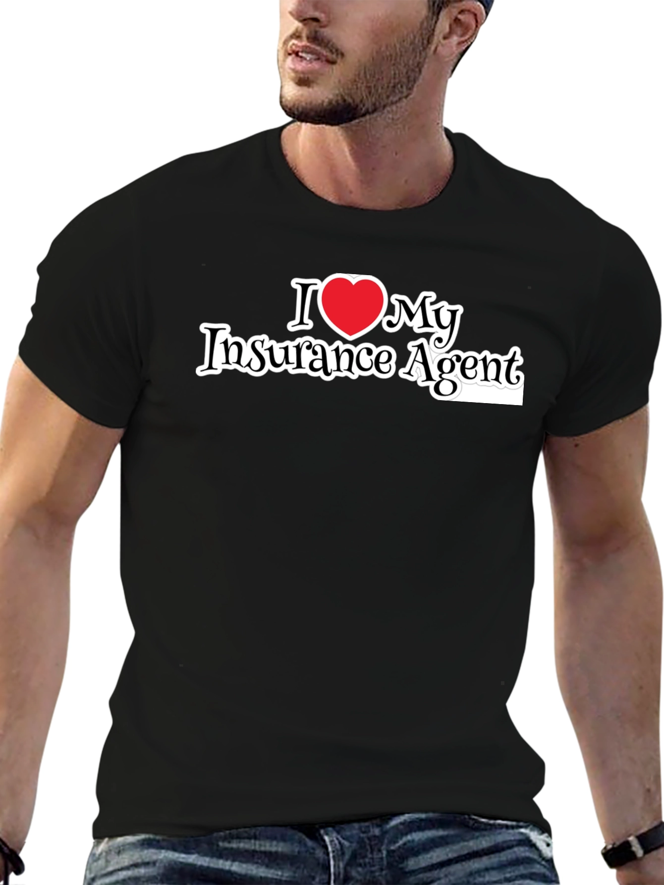 I Heart My Insurance Agent T-Shirt