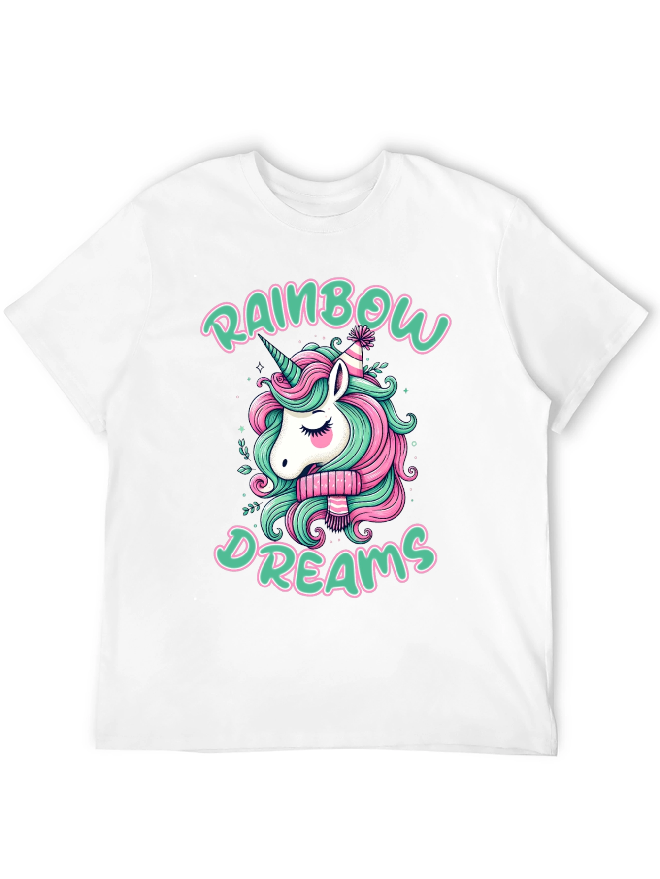 Rainbow Dreams Unicorn Graphic Tee