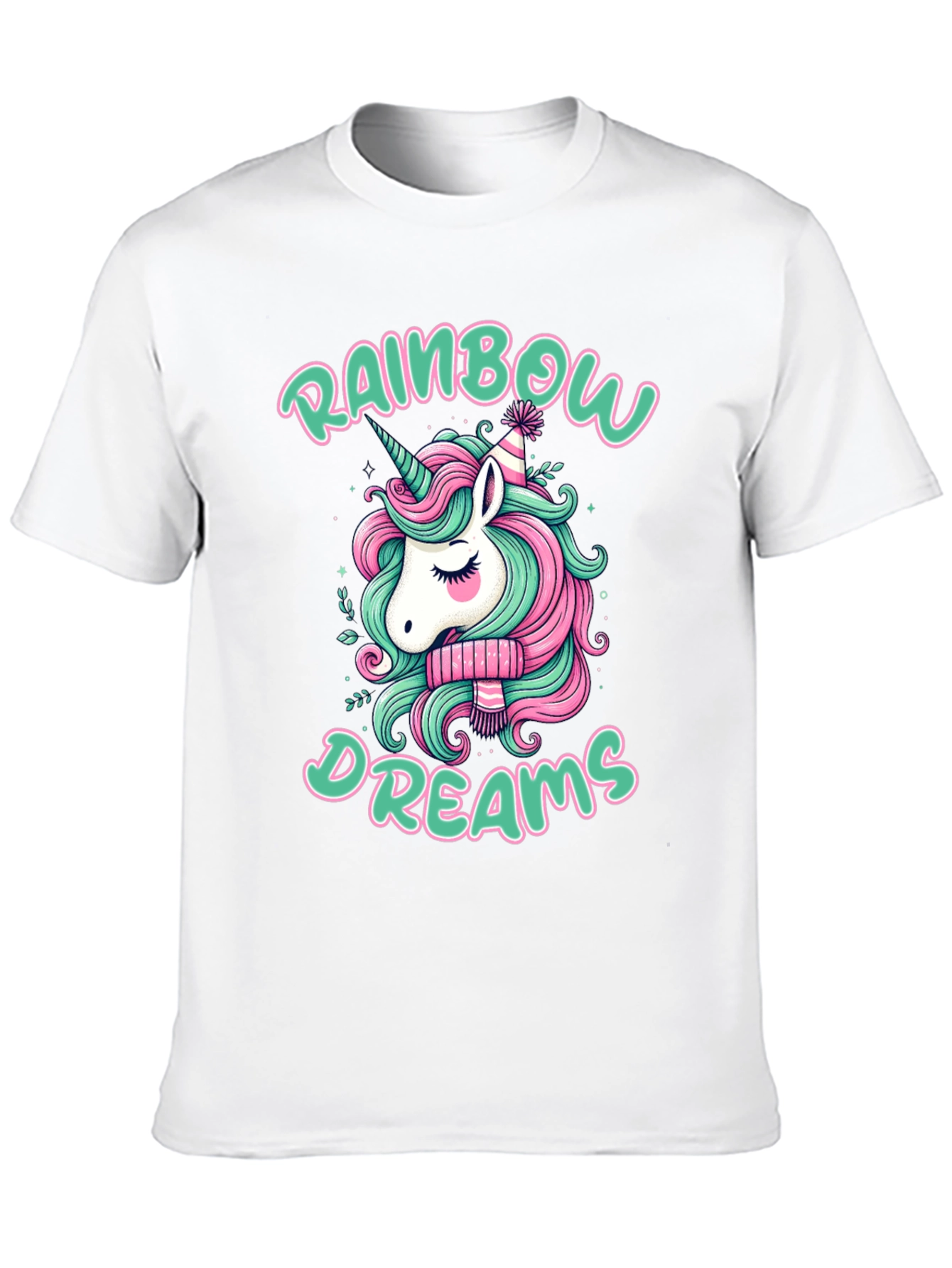 Rainbow Dreams Unicorn Graphic Tee