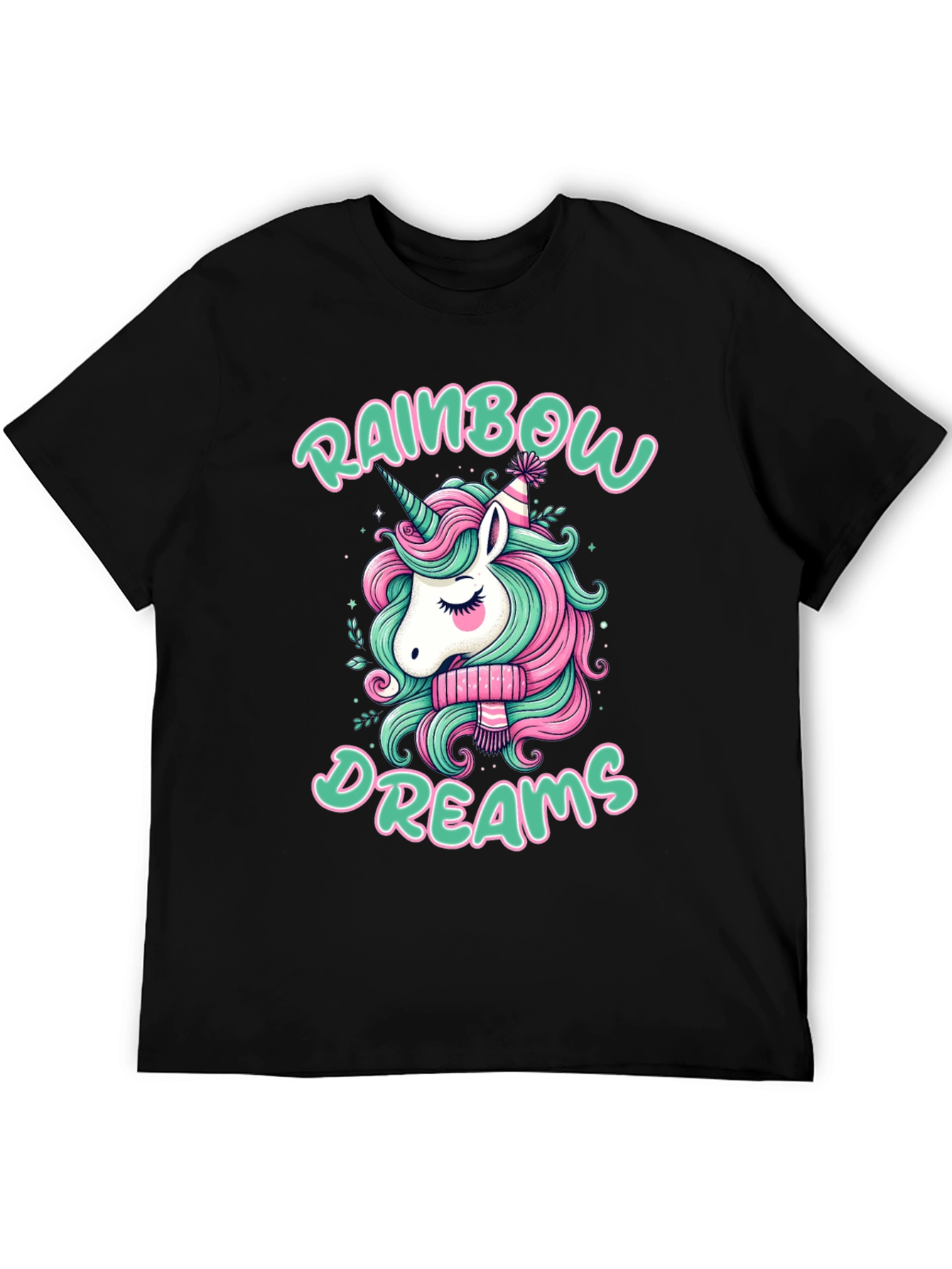 Rainbow Dreams Unicorn Graphic Tee