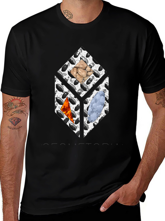 Elements Cube Graphic Tee - Black