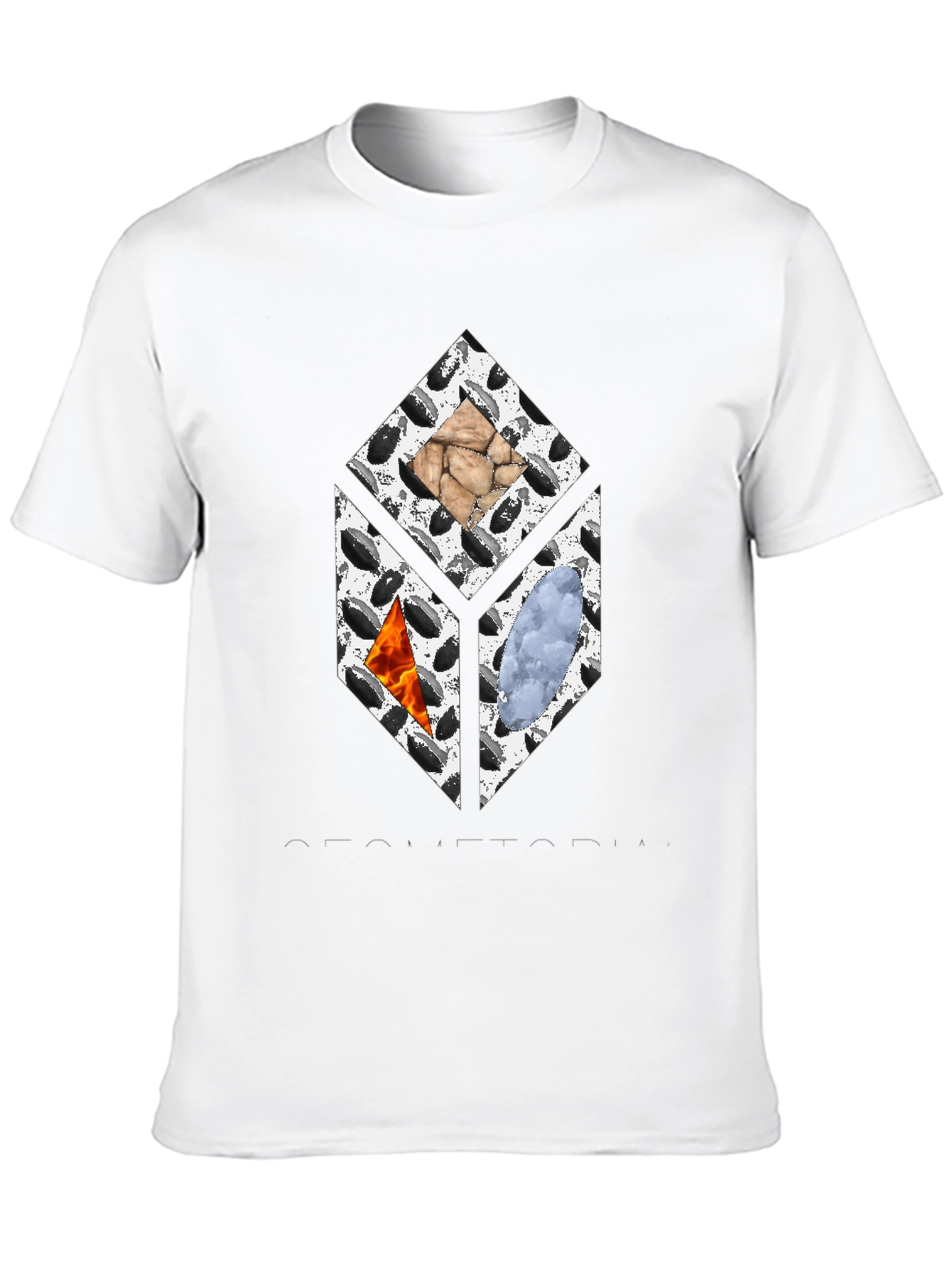 Elements Cube Graphic Tee - Black