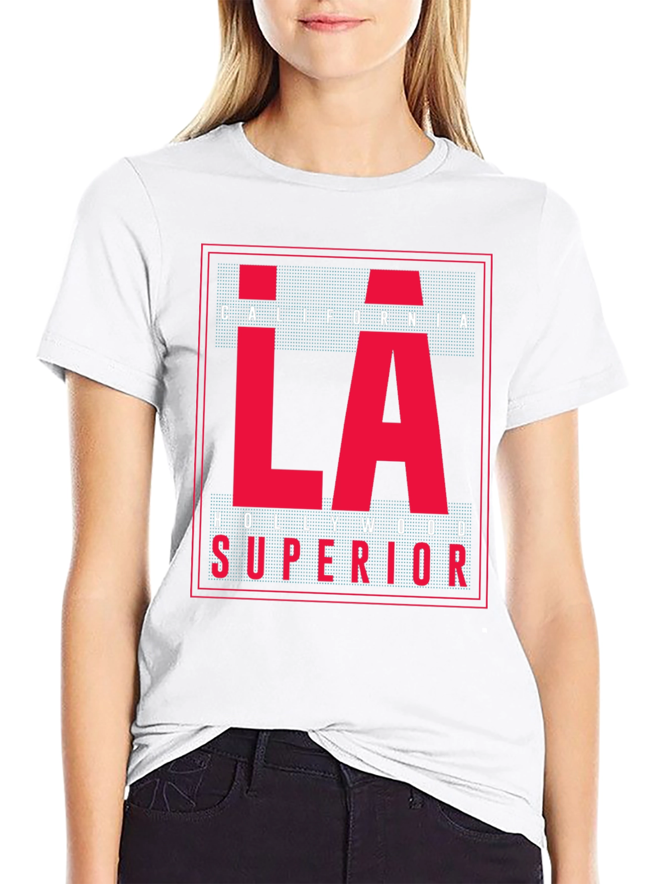 LA California Graphic T-Shirt - Black