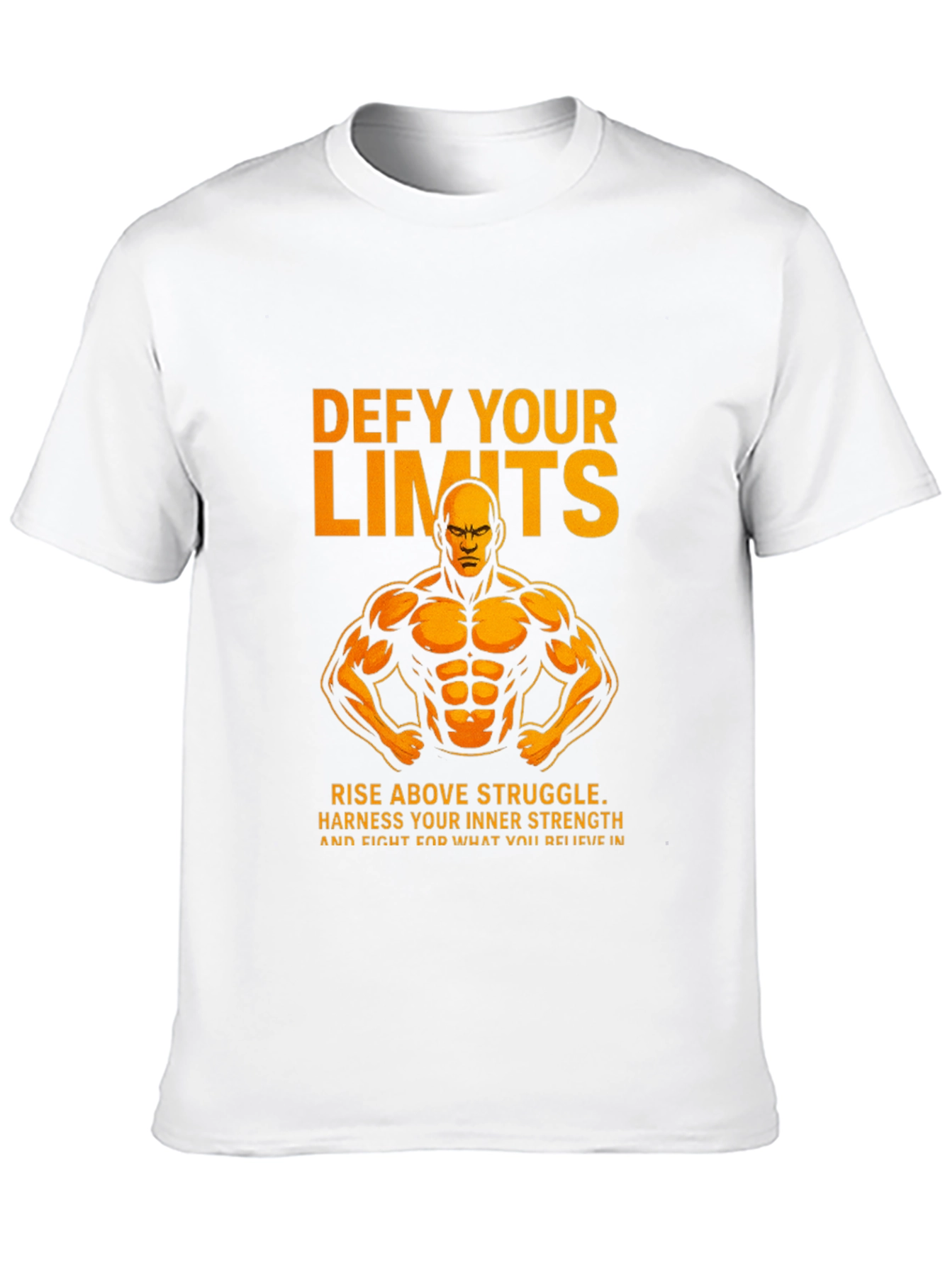Defy Your Limits Graphic T-Shirt - Black
