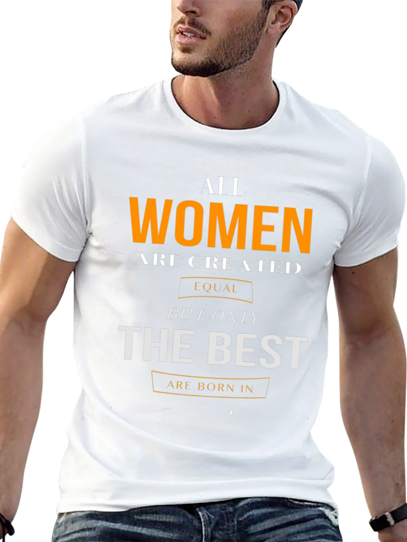 Womens Birthday T-Shirt - Born in [Month]