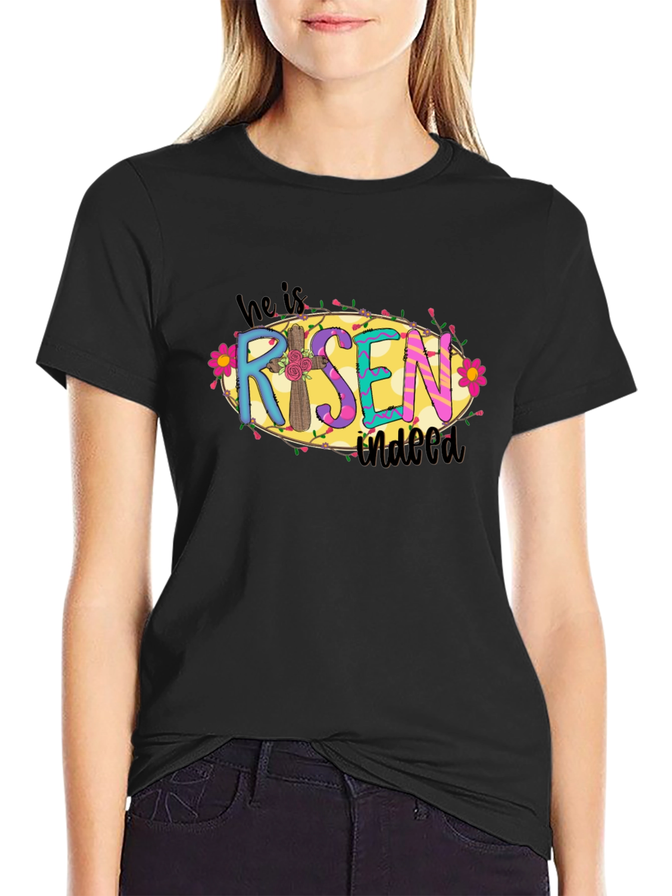 He is Risen Indeed Easter Graphic Tee