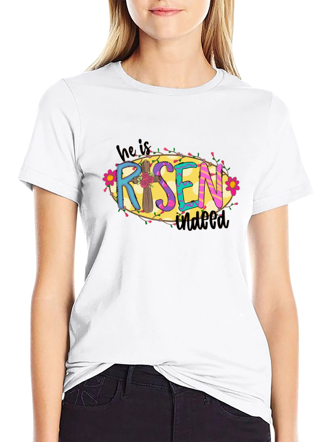 He is Risen Indeed Easter Graphic Tee