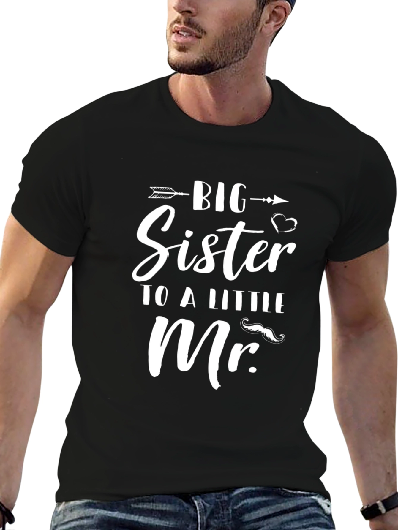 Big Sister To A Little Mr. Graphic T-Shirt