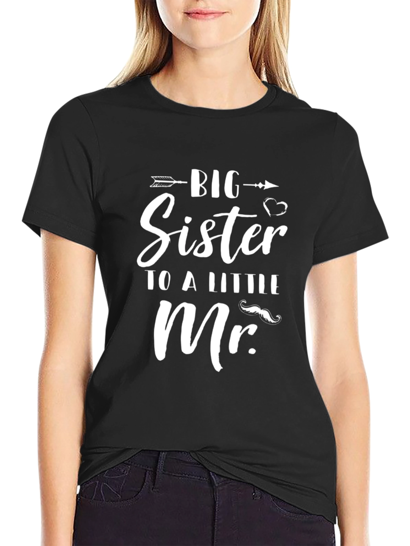 Big Sister To A Little Mr. Graphic T-Shirt