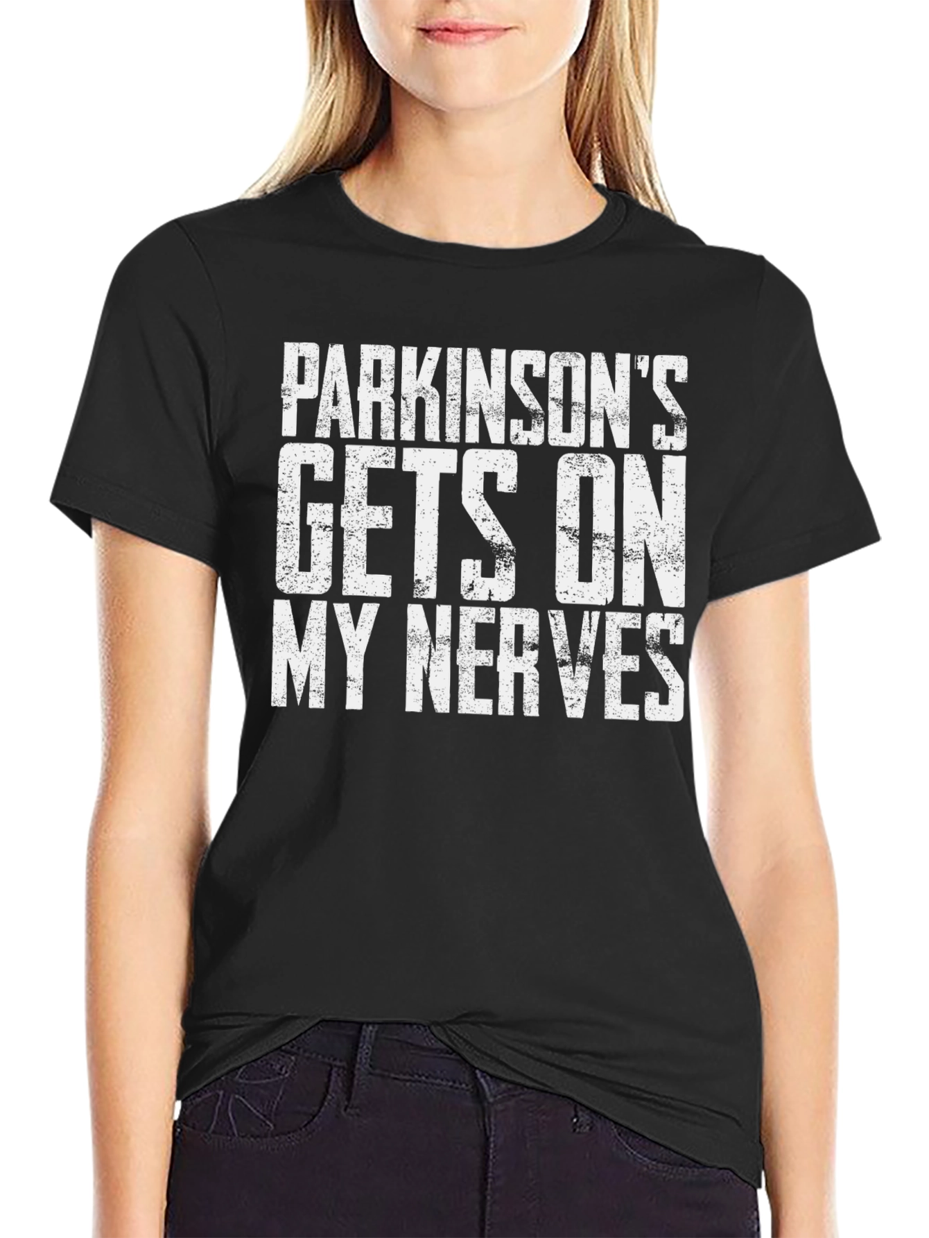 Parkinsons Gets On My Nerves Graphic Tee