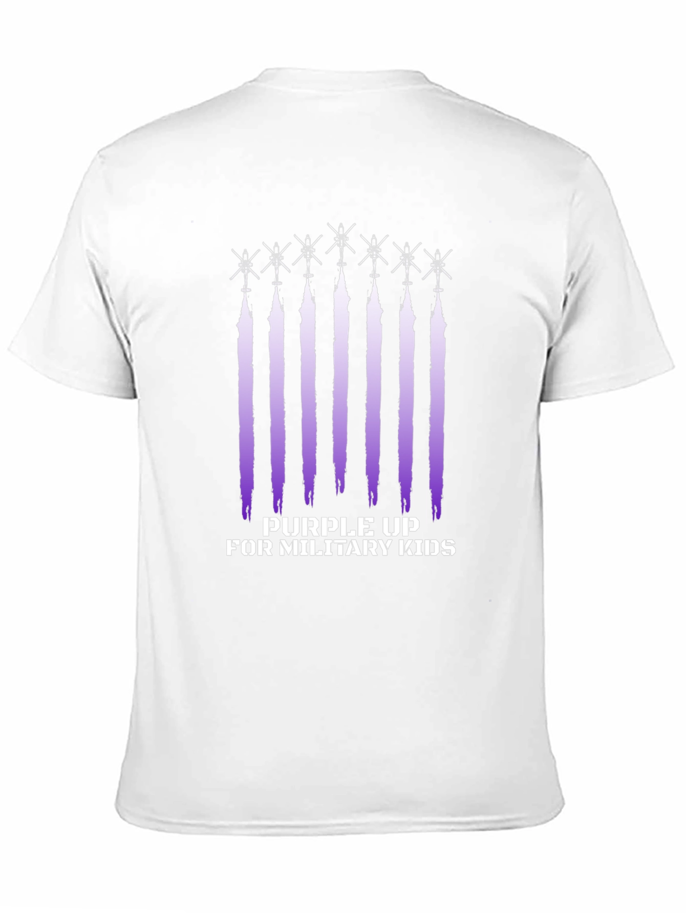 Purple Up Military Kids T-Shirt