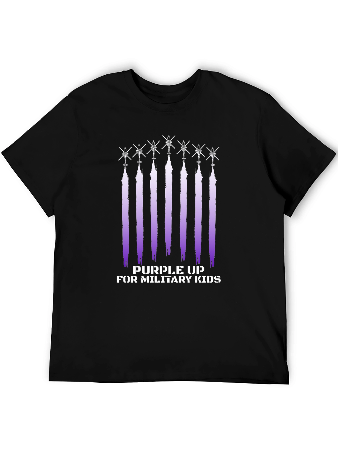 Purple Up Military Kids T-Shirt