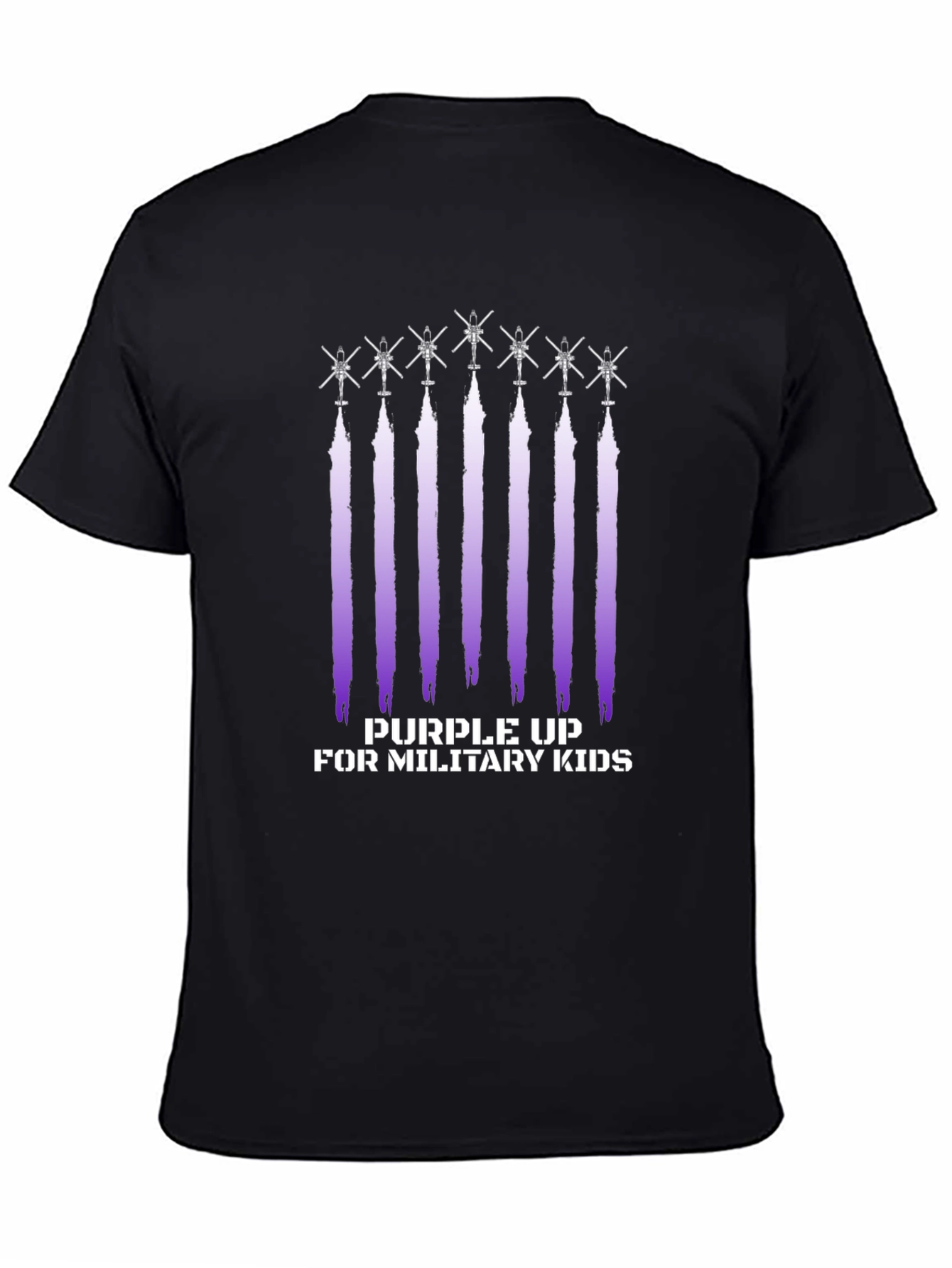Purple Up Military Kids T-Shirt