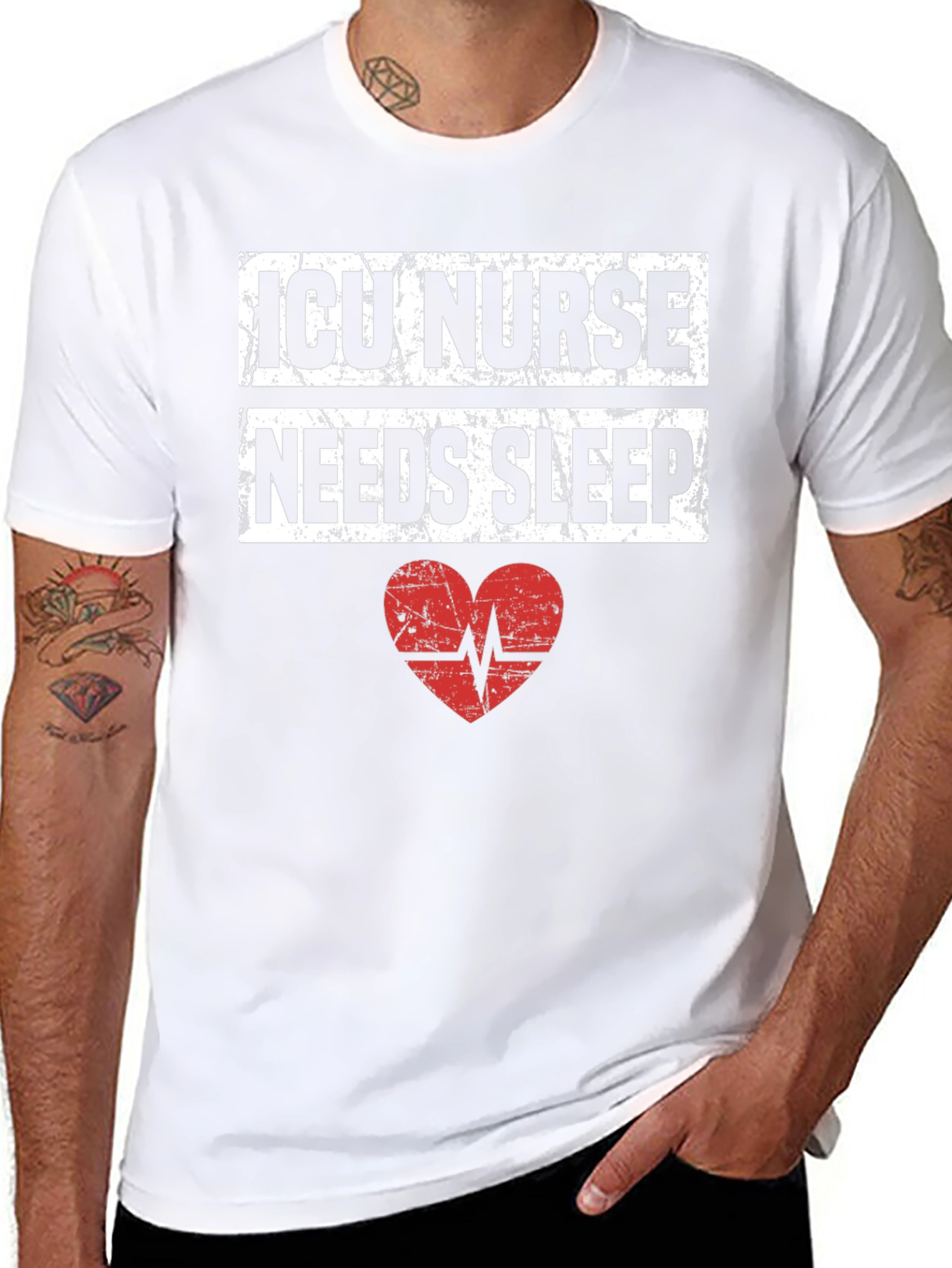 ICU Nurse Needs Sleep Graphic Tee