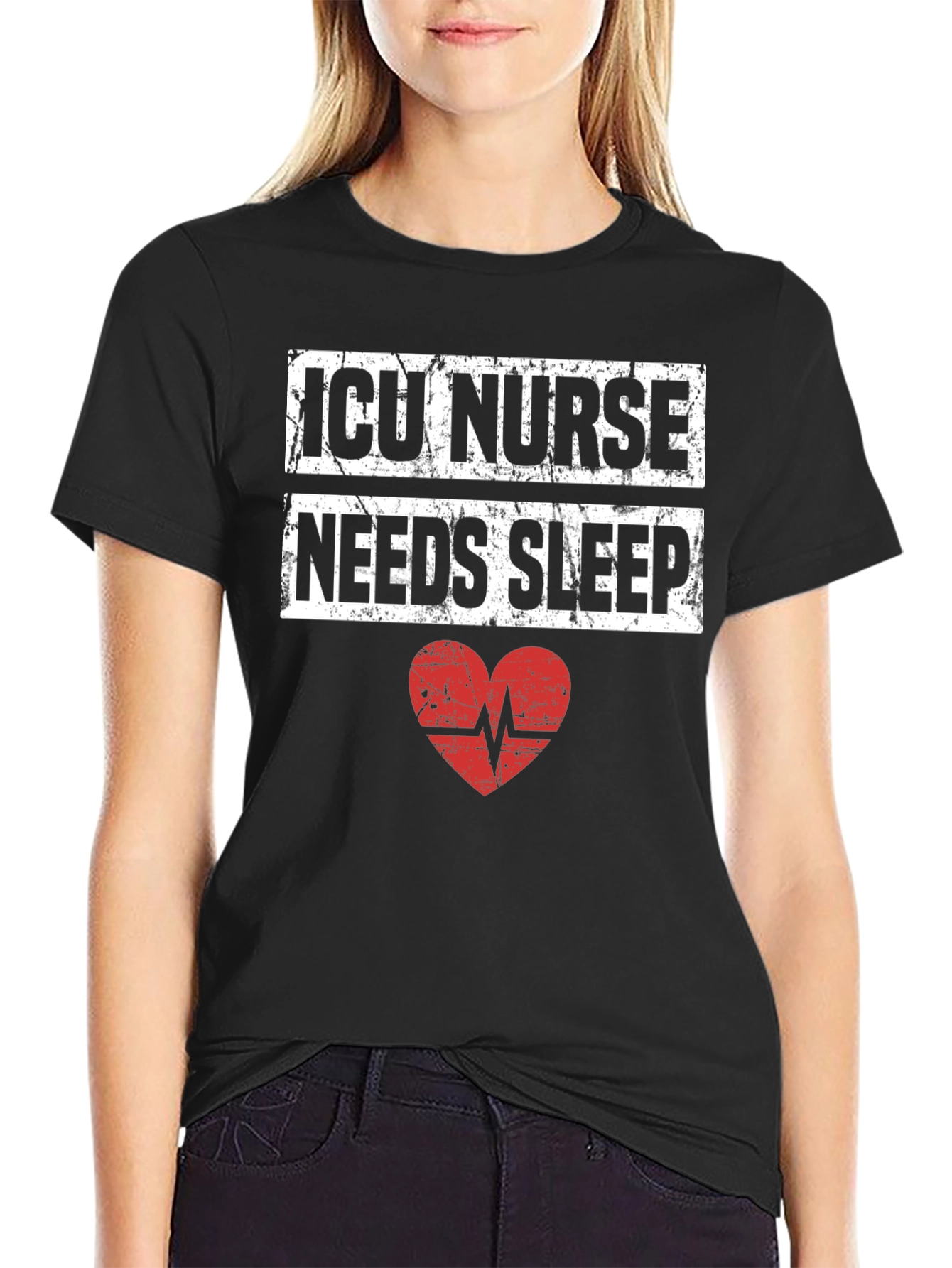 ICU Nurse Needs Sleep Graphic Tee