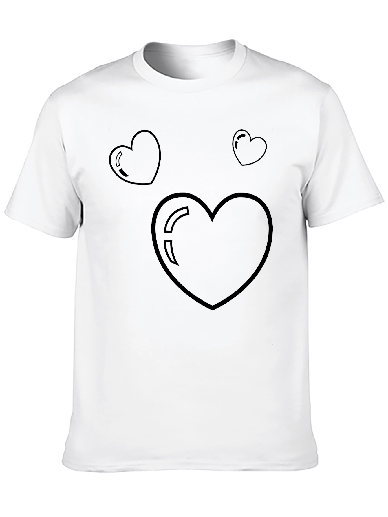 Heart Graphic Tee - Stylish Casual Wear