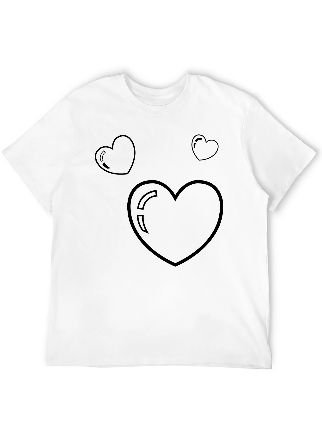 Heart Graphic Tee - Stylish Casual Wear