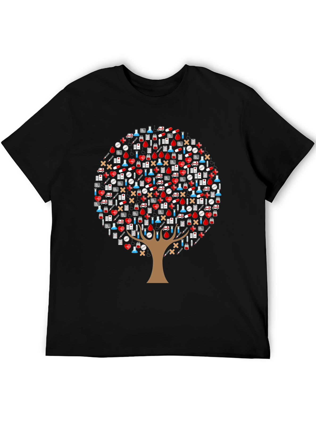 Medical Tree T-Shirt - Healthcare Appreciation