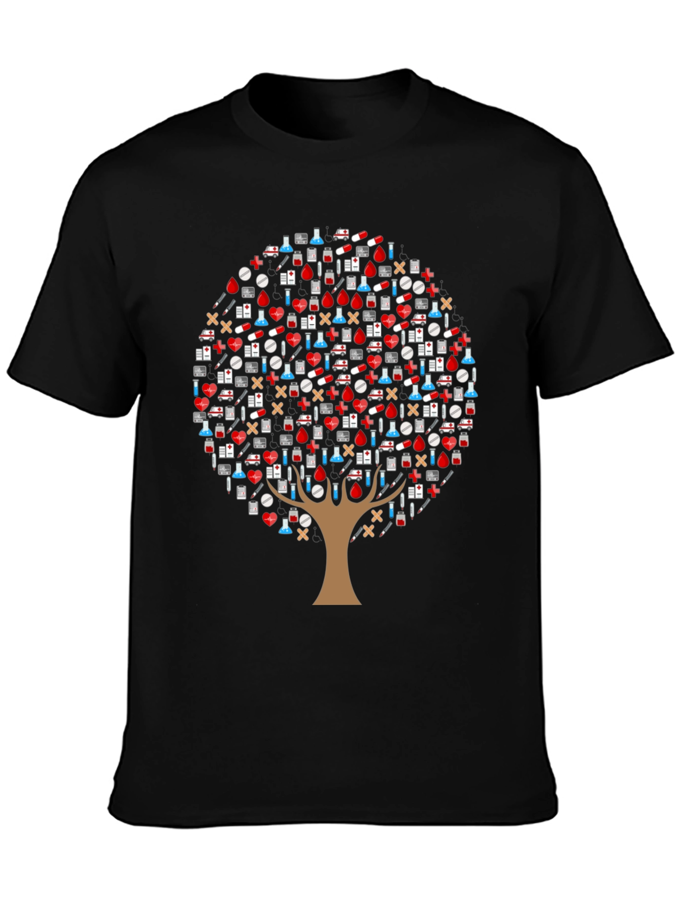 Medical Tree T-Shirt - Healthcare Appreciation