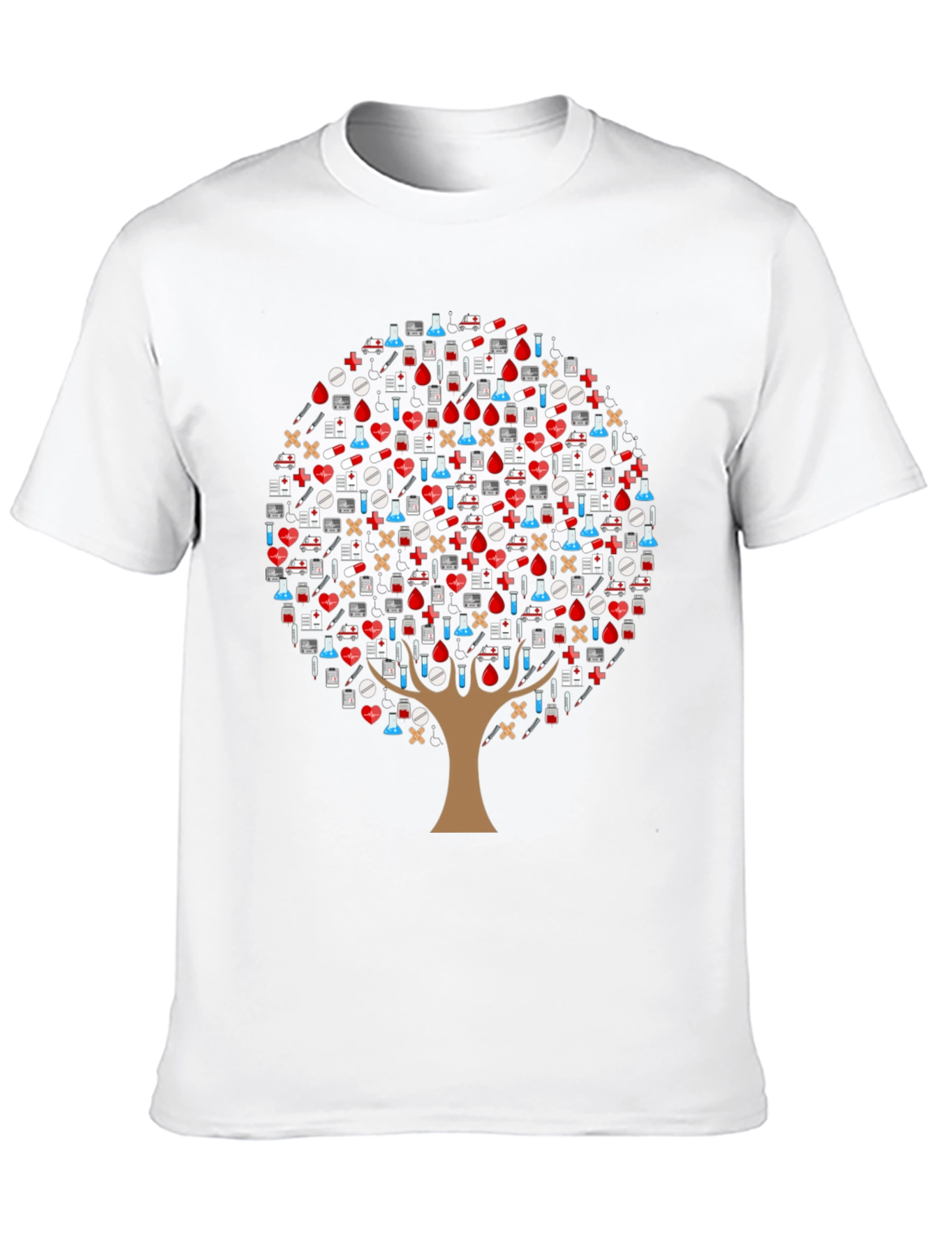 Medical Tree T-Shirt - Healthcare Appreciation