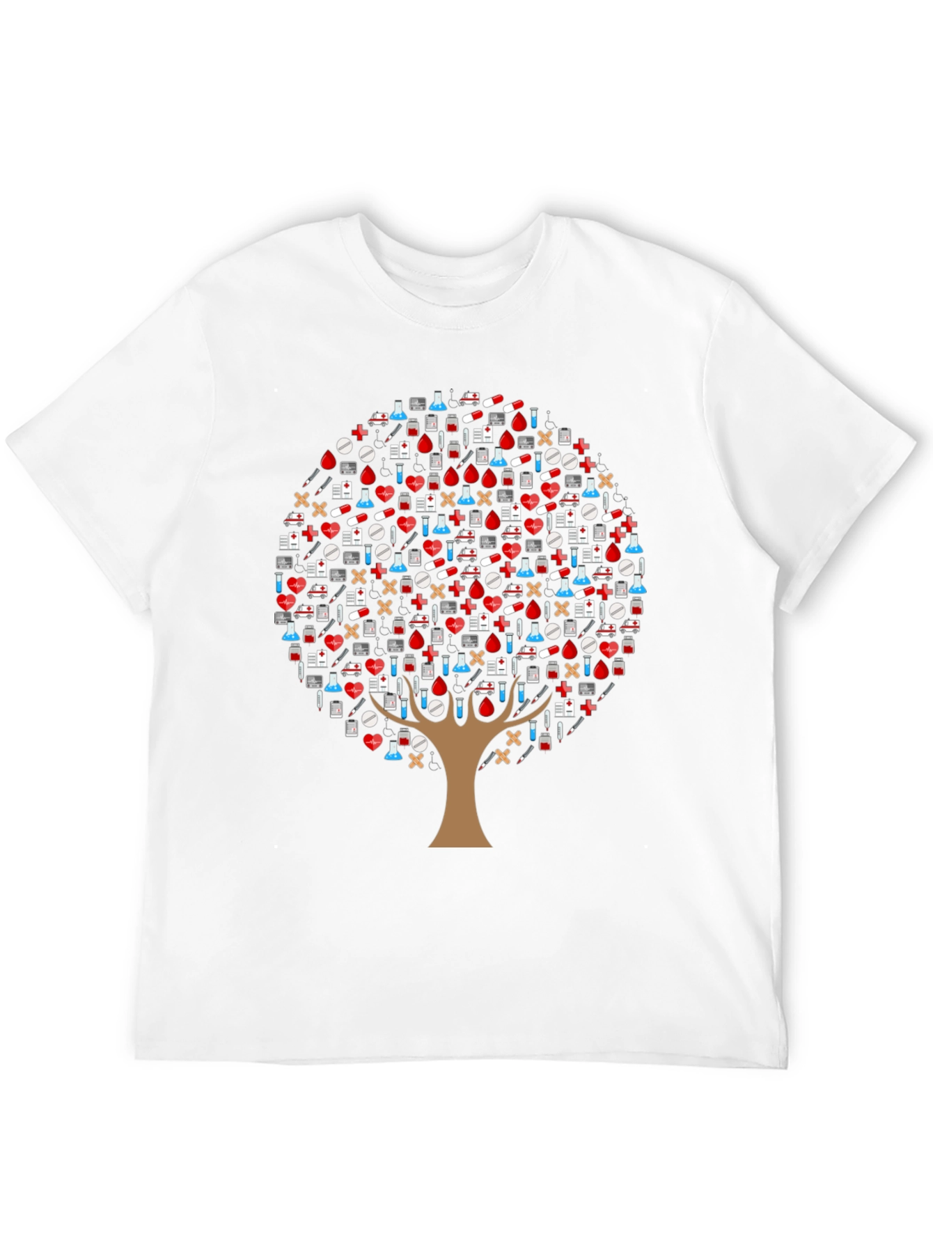 Medical Tree T-Shirt - Healthcare Appreciation