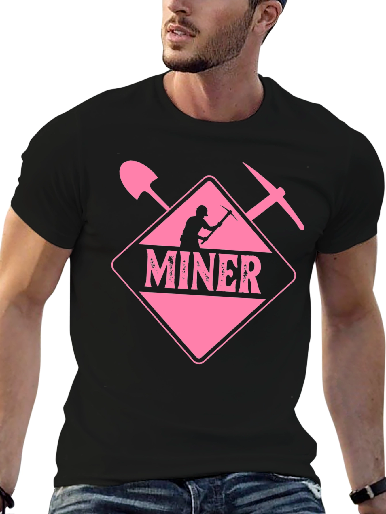 Miner Graphic T-Shirt