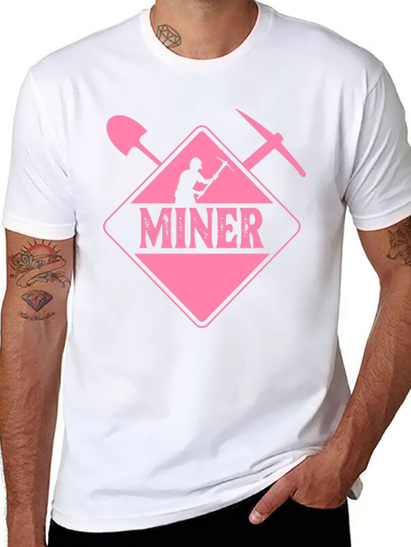 Miner Graphic T-Shirt
