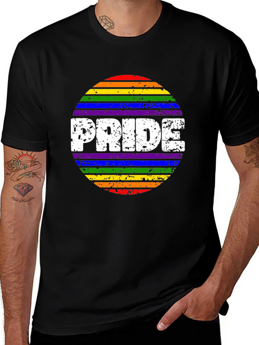 Pride Rainbow Graphic T-Shirt LGBTQ