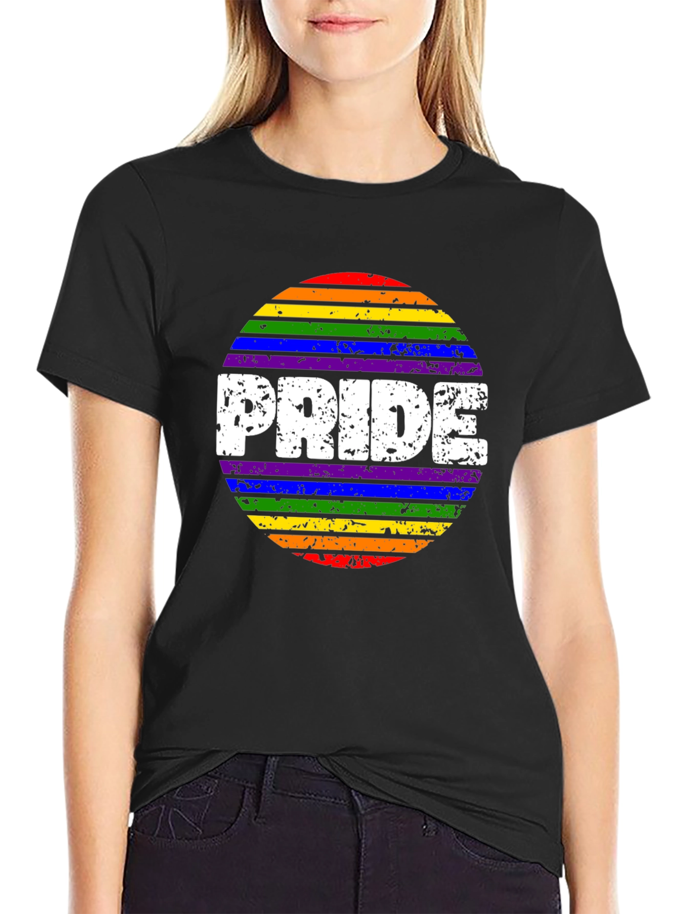 Pride Rainbow Graphic T-Shirt LGBTQ