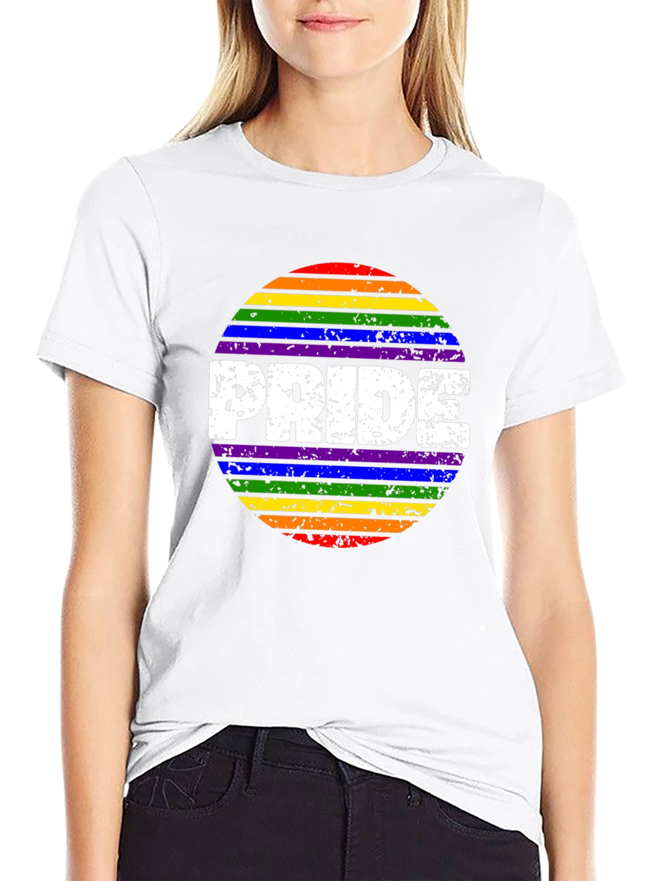 Pride Rainbow Graphic T-Shirt LGBTQ
