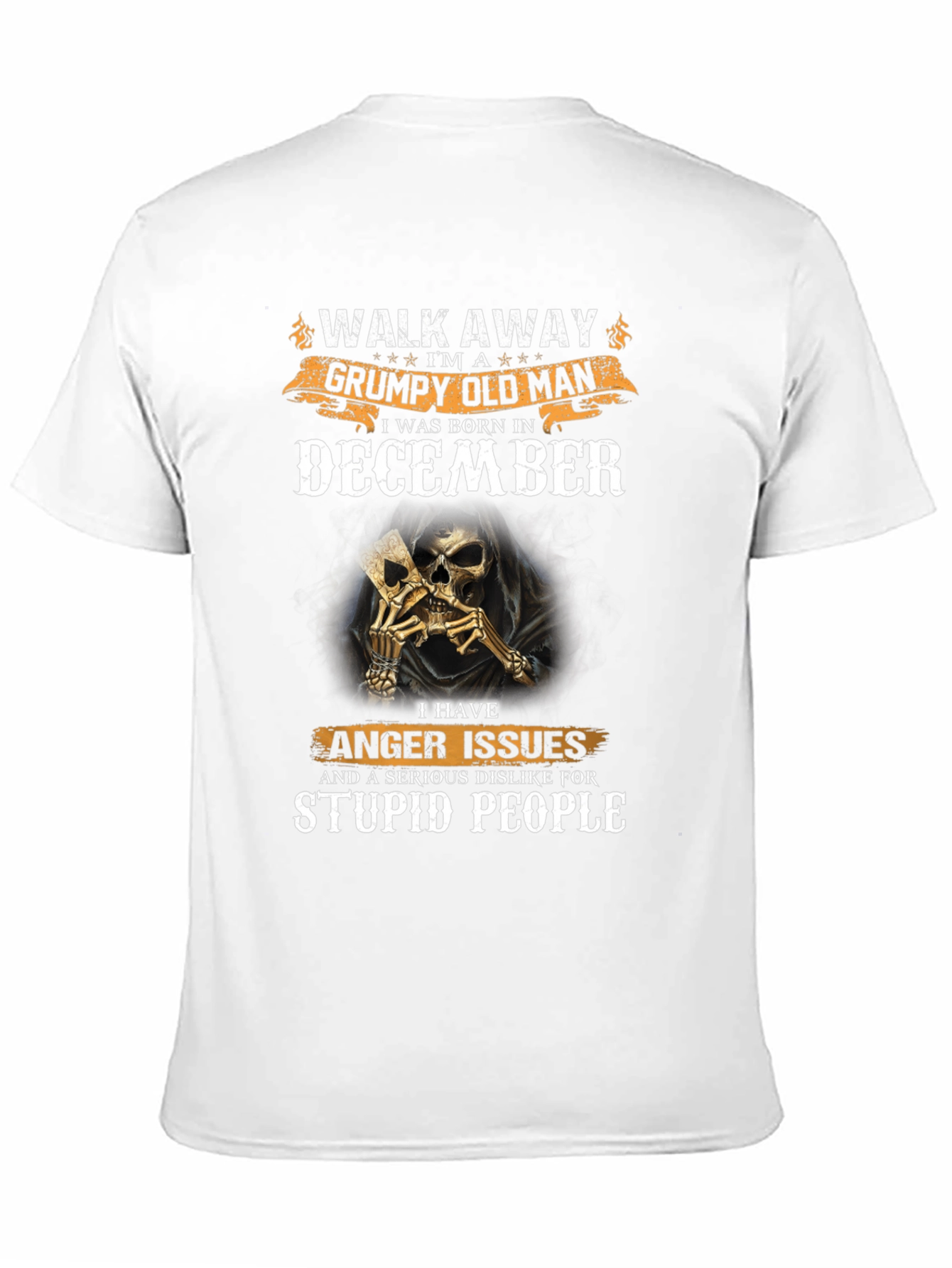 Grumpy Old Man December Birthday T-Shirt